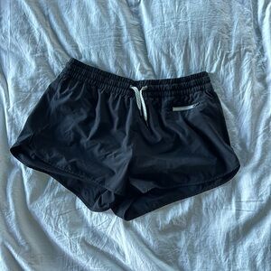 Vuori Black Women's Athletic Shorts